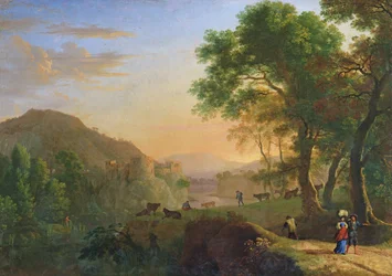 Ondergaande Zon, Italië